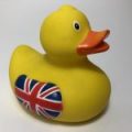 Rubber Duck - Bath Toy, Union Jack
